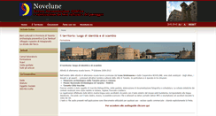 Desktop Screenshot of novelune.eu